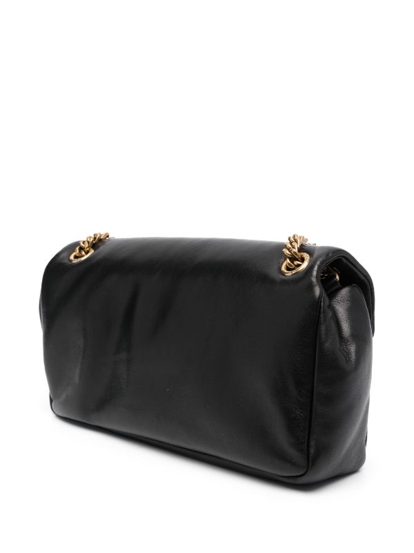 Saint Laurent Women's Calypso Patent Leather Shoulder Bag