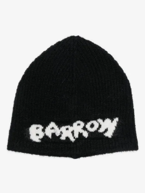 BARROW logo-embroidered pull-on beanie 