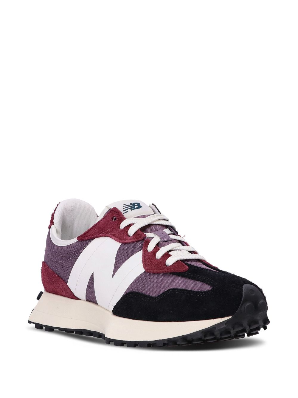 Shop New Balance 327 Logo-patch Sneakers In Purple