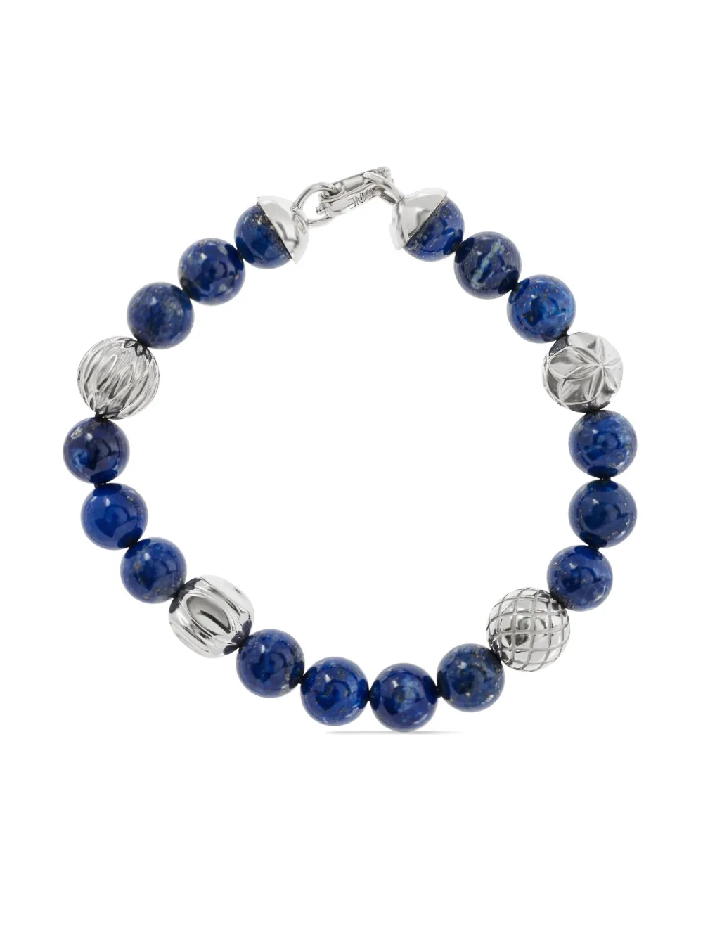 Cactus lapis lazuli beaded bracelet