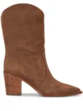 Gianvito Rossi Denver 70 mm suede boots - Brown