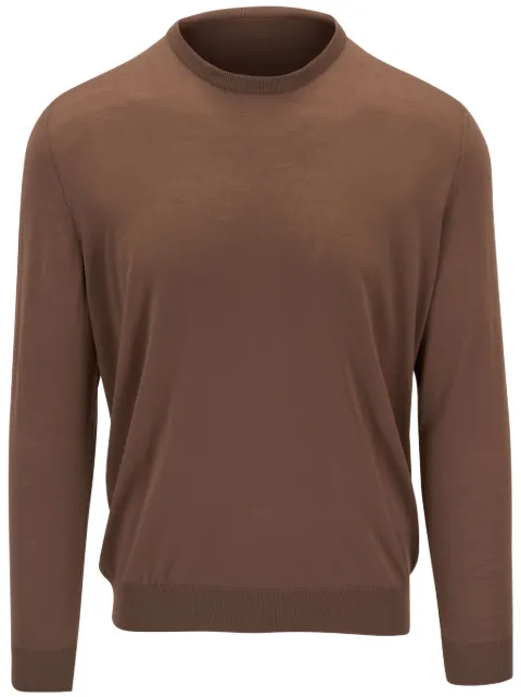 Kiton suéter de tejido fino