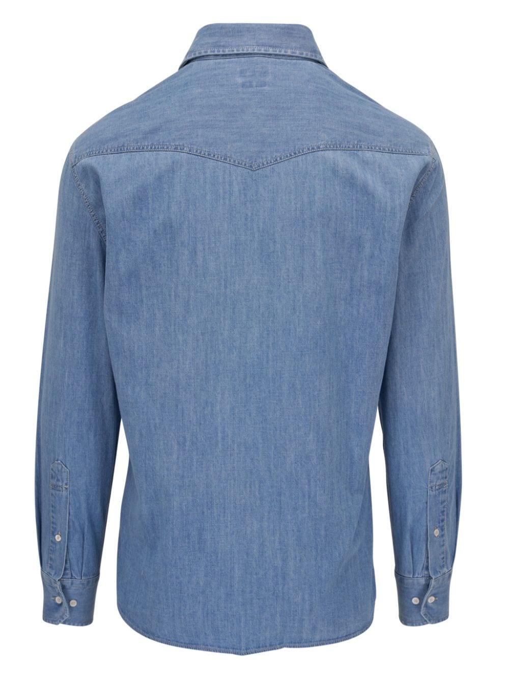 Brunello Cucinelli Denim overhemd - Blauw