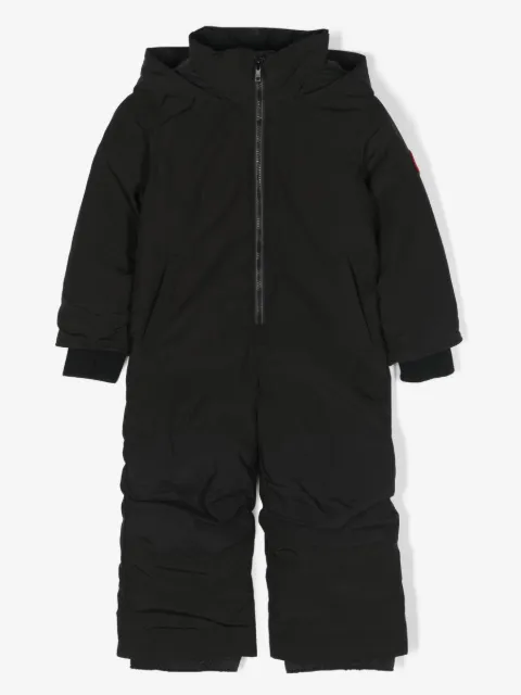 Canada Goose Kids traje deportivo con capucha y parche del logo
