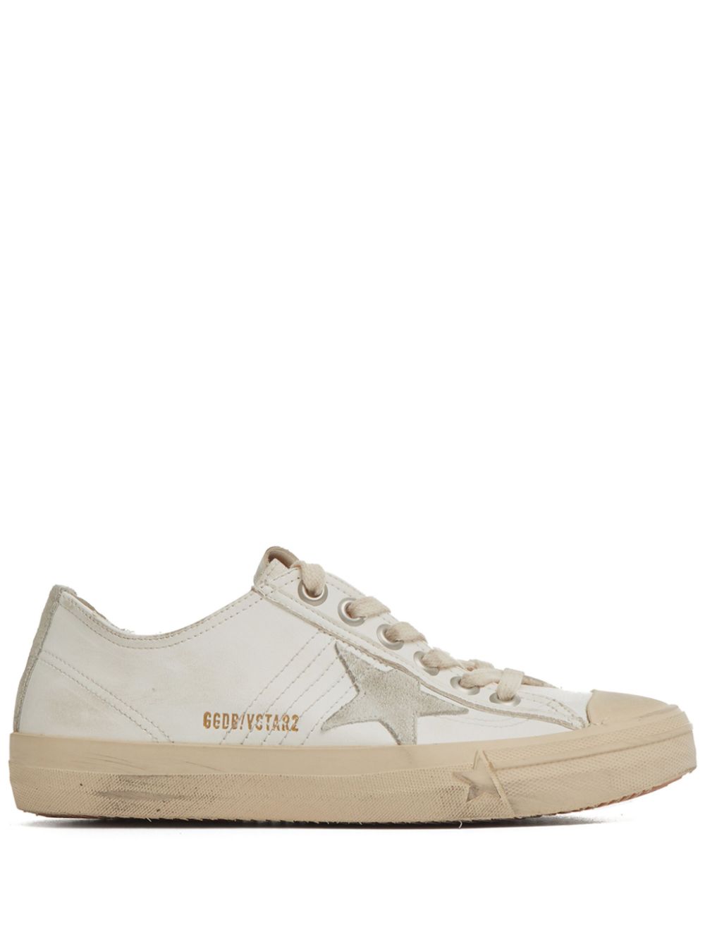 Golden Goose V-Star leather sneakers - Neutrals