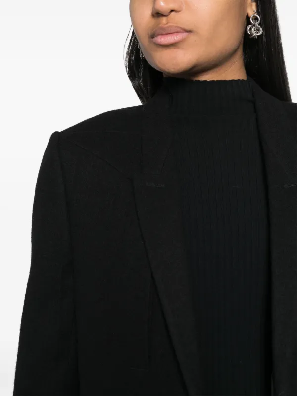 Rick Owens narrow-lapels single-breasted Blazer | Black | FARFETCH