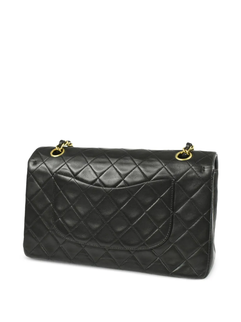CHANEL Pre-Owned 1997 pre-owned schoudertas met dubbele omslag - Zwart