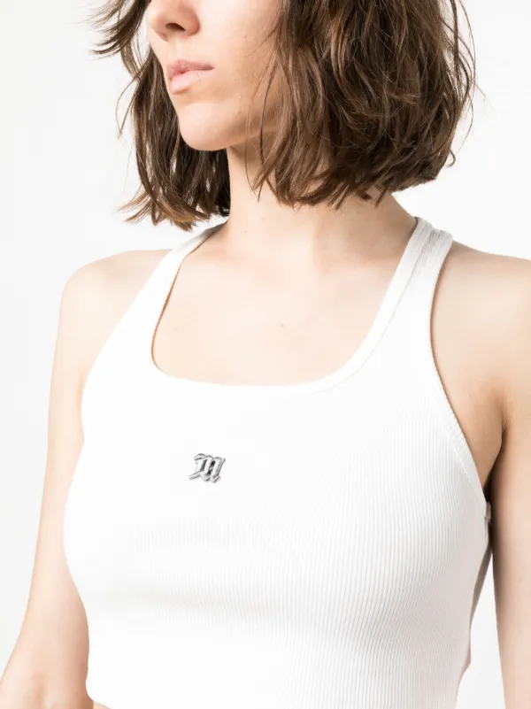 MISBHV The M ロゴ トップ | ホワイト | FARFETCH JP