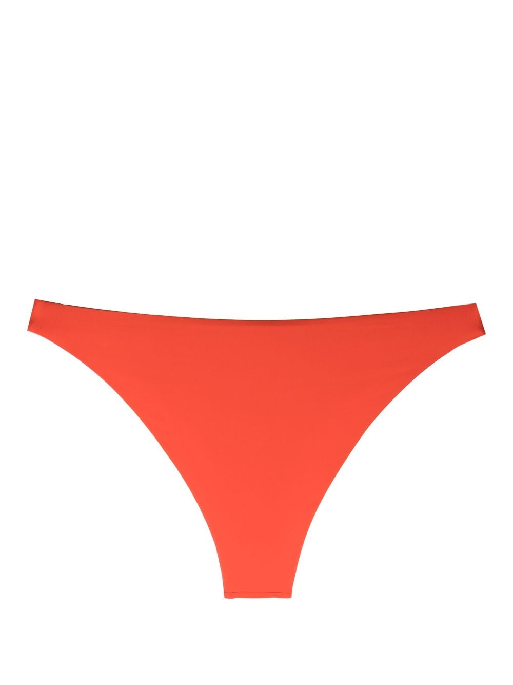 Sporty & Rich logo-print bikini bottoms - Oranje