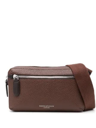 Aspinal Of London Reporter Compact レザーショルダーバッグ - Farfetch