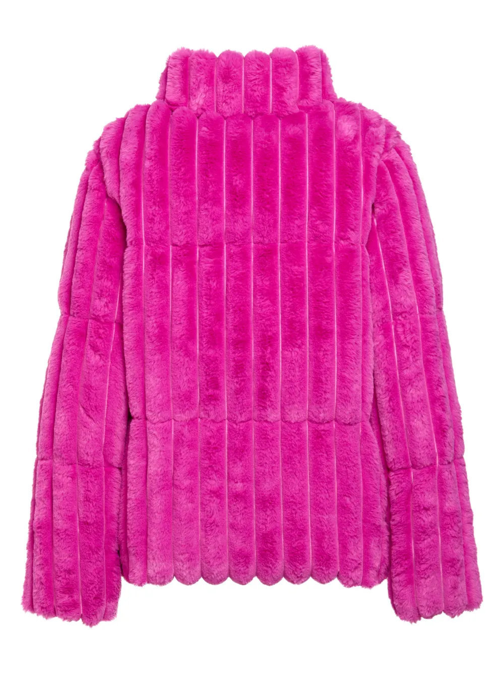 Shop Unreal Fur Recurrence Faux-fur Puffer Packet In Pink