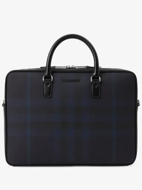 Burberry Ainsworth leather laptop bag