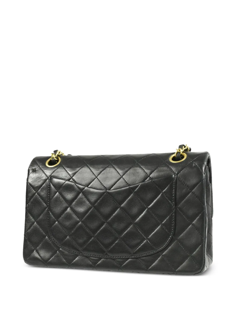 CHANEL Pre-Owned 1990 Double Flap schoudertas - Zwart