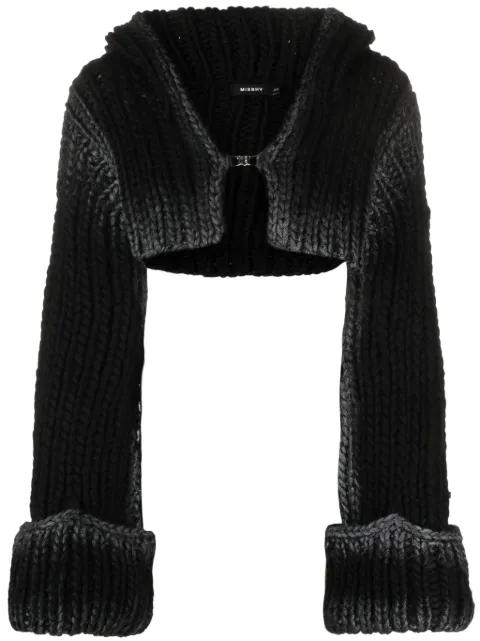 MISBHV cárdigan corto de tejido grueso