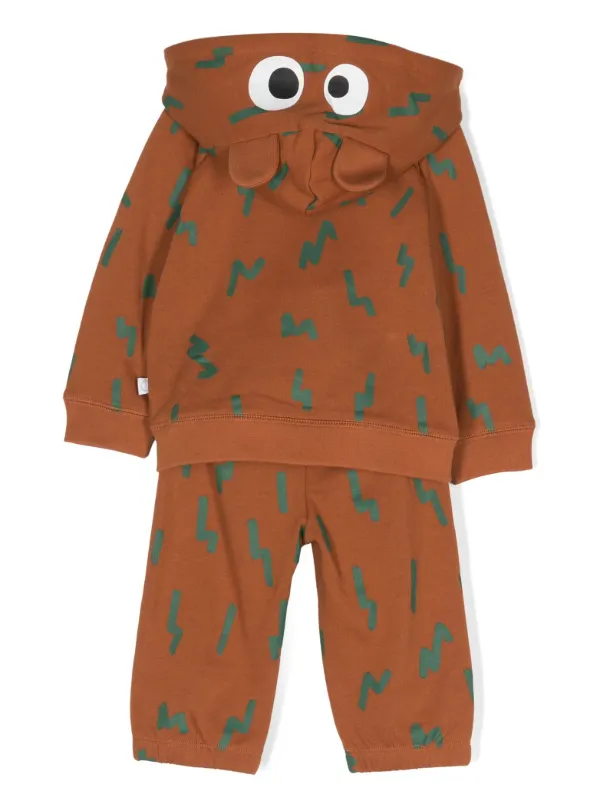 Stella McCartney Kids graphic print Organic Cotton Tracksuit Set