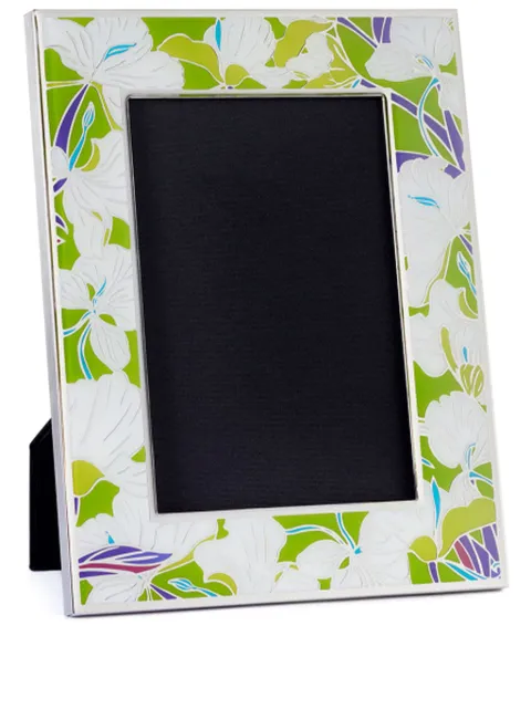 Shanghai Tang floral-print photo frame
