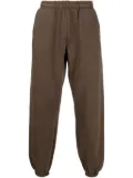 ENTIRE STUDIOS tapered-leg cotton track pants - Green