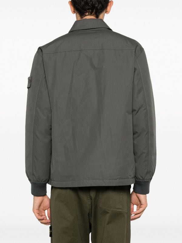 Stone island seersucker jacket online