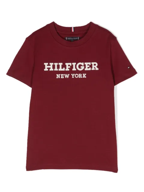 Tommy Hilfiger Junior logo-print cotton T-shirt