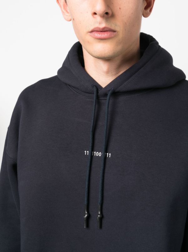 Versace logo-embroidered Drawstring Hoodie - Farfetch