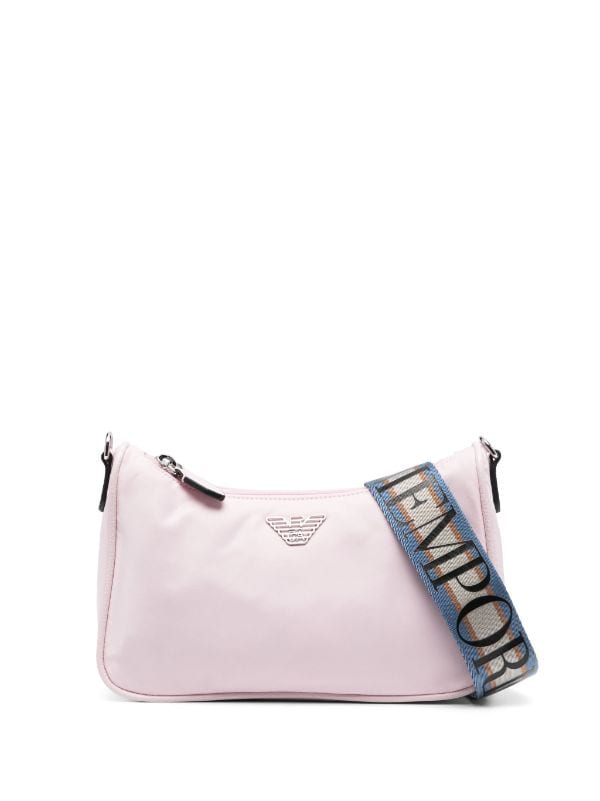 Emporio Armani Logo Strap Cross Body Bag - Farfetch