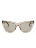 Saint Laurent Eyewear Kate sunglasses - Brown