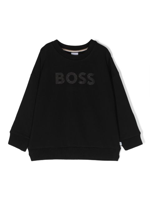 BOSS Kidswear sweat en jersey à logo imprimé