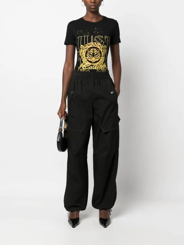 Just Cavalli タイガー Tシャツ | ブラック | FARFETCH JP