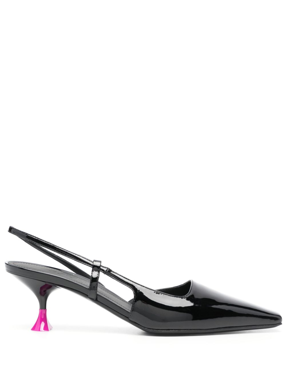 3juin Kira 60mm slingback pumps - Black