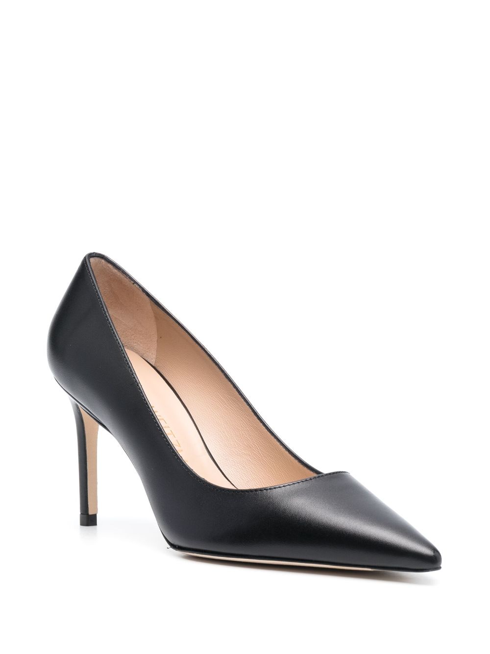 Stuart Weitzman Stuart 85mm pointed-toe pumps - Black