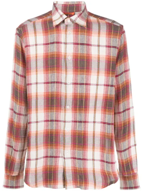 Barena plaid-check pattern shirt