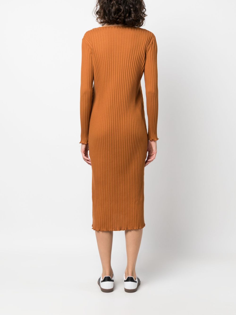 A.P.C. Sandi ribbed knit dress Women