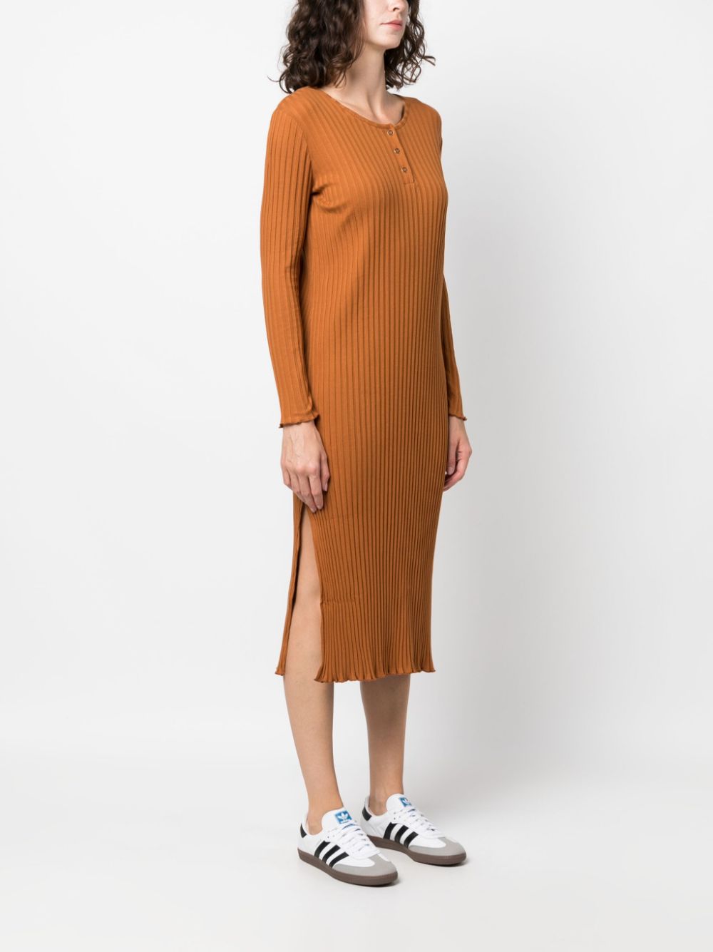 A.P.C. Sandi ribbed knit dress Women