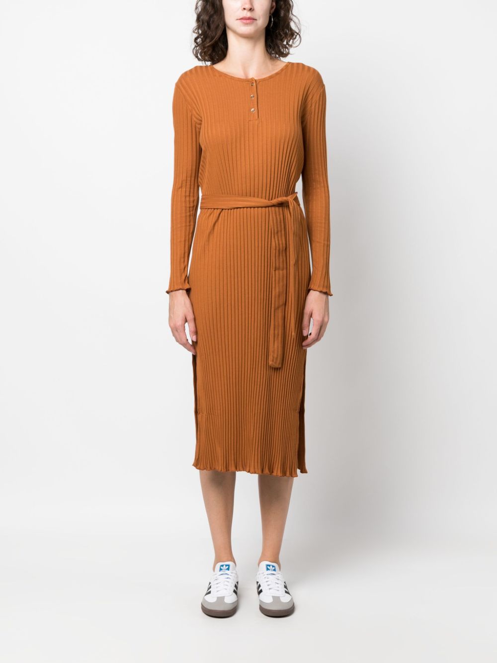 A.P.C. Sandi ribbed knit dress Women