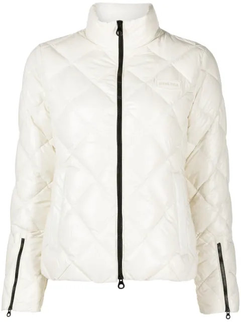 Duvetica logo-patch quilted jacket