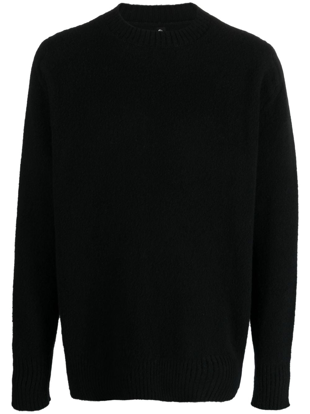 oamc pull en laine à logo imprimé - noir