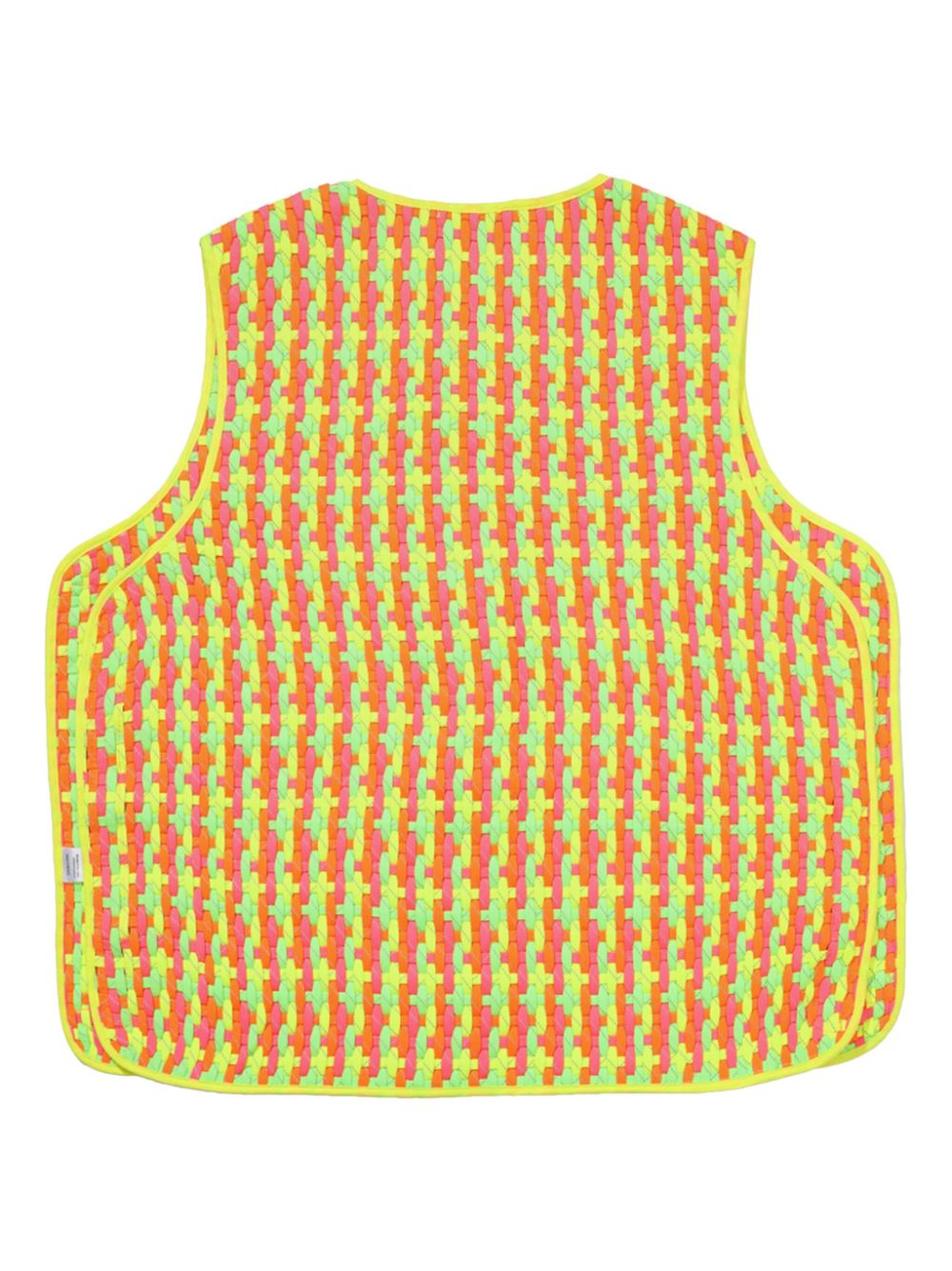 Shanghai Tang x Gao Ludi braided vest - Geel