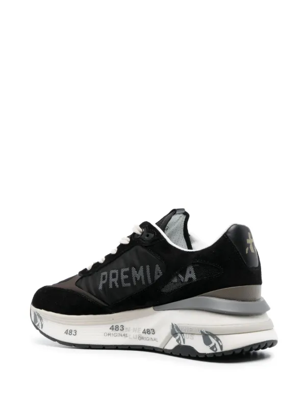 Premiata Moerund 6443 low-top Sneakers | Black | FARFETCH JO