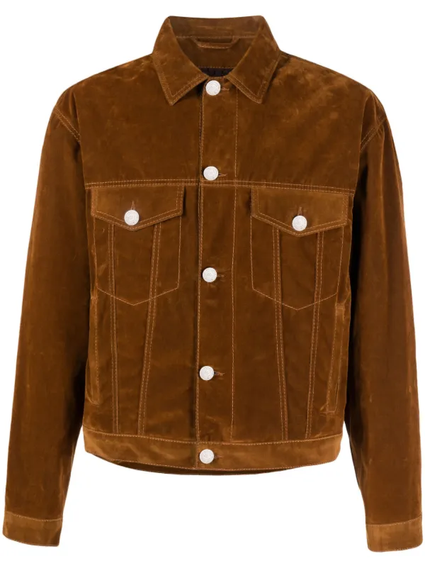 ETRO ロゴ ジャケット | ブラウン | FARFETCH JP