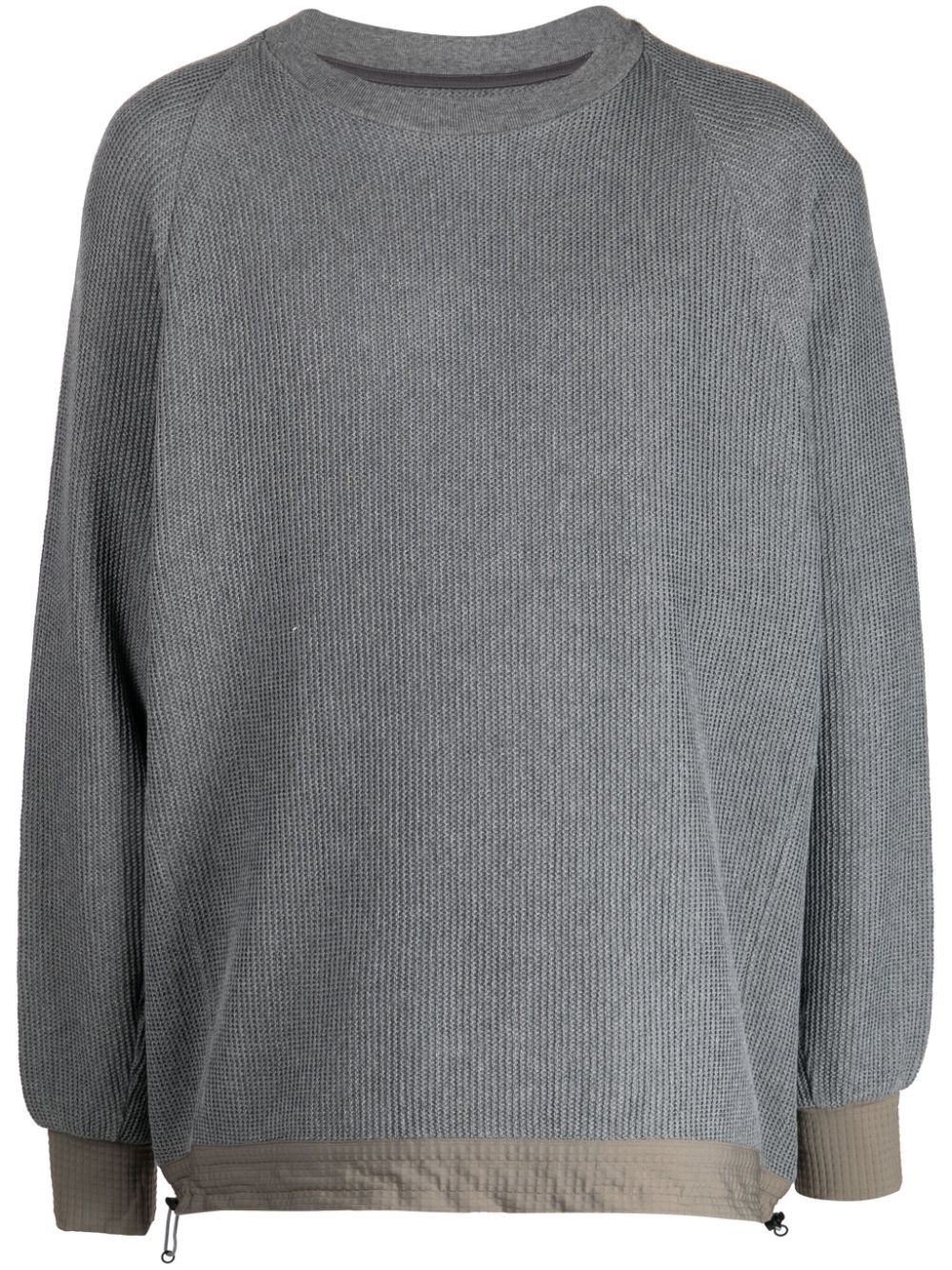 crew-neck cotton jumper