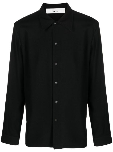 Séfr Rampoua crepe shirt 