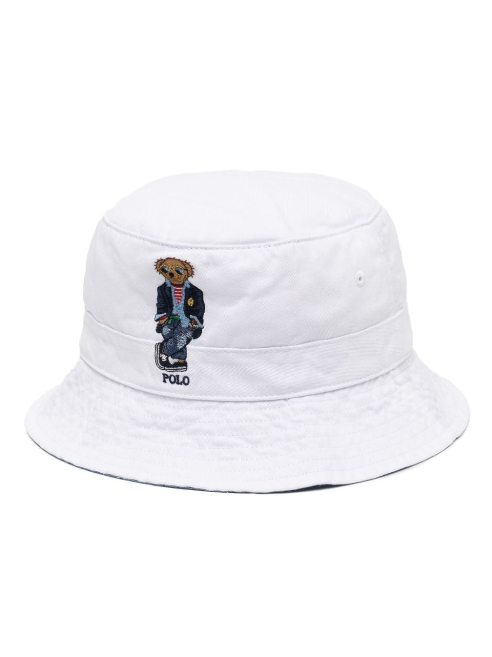 Polo Ralph Lauren Polo Bear-embroidered Buckle Hat In White