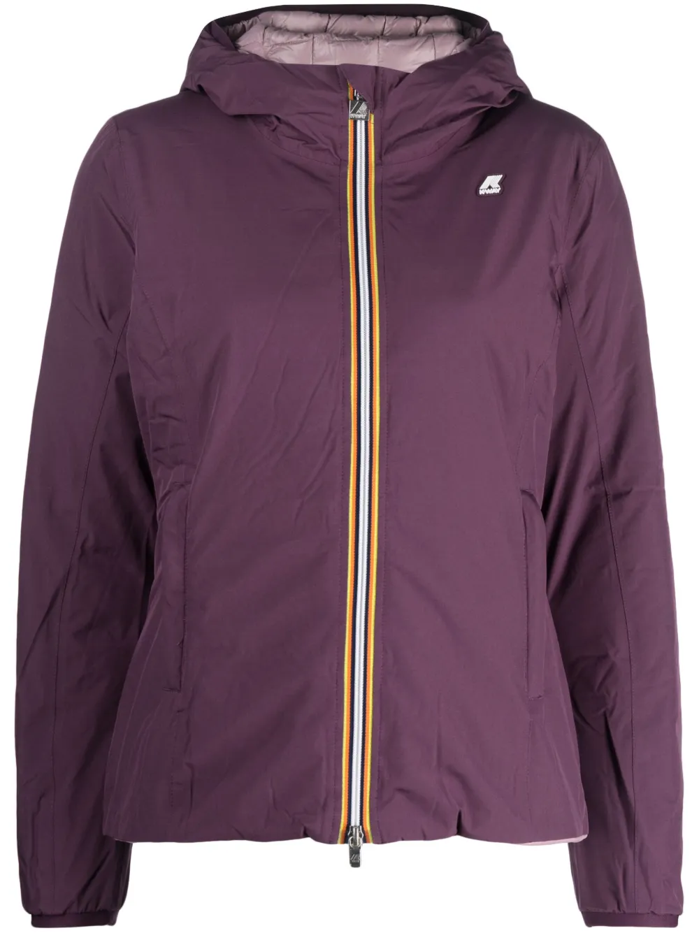 hooded puffer jacket