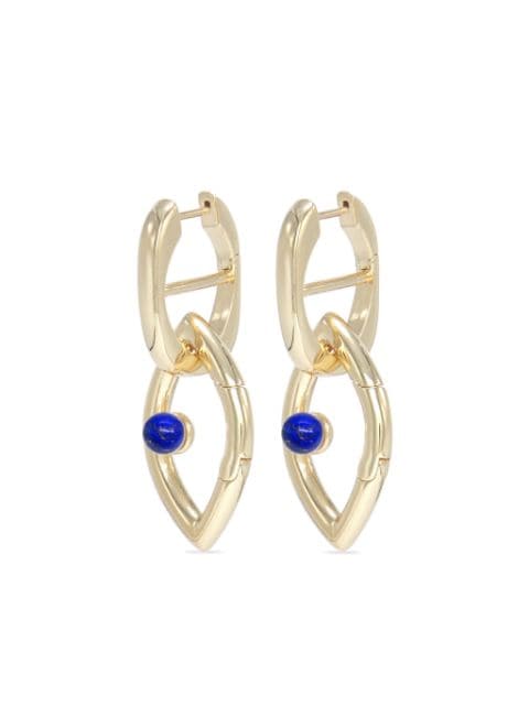 Capsule Eleven Eye Opener Chain lapis-lazuli earrings
