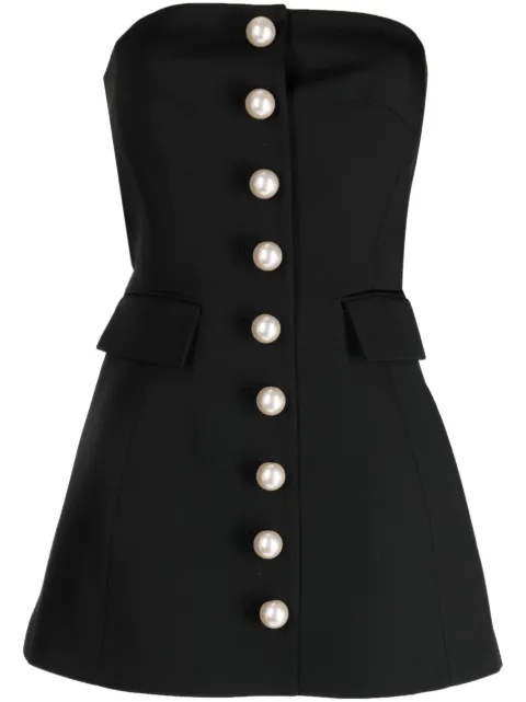 KIMHEKIM ONE PEARL PIERCING SLEEVELESS TOP
