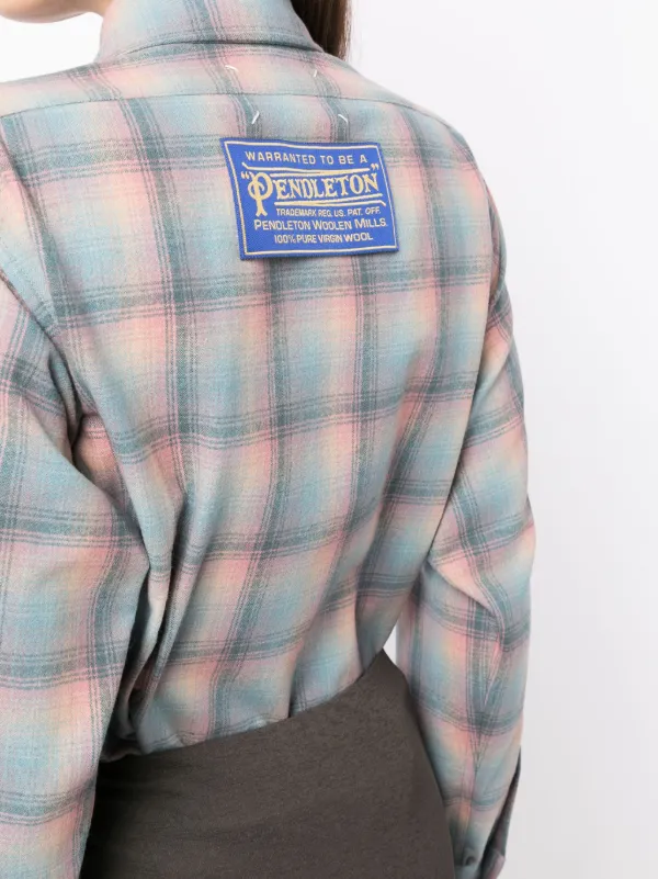 Maison Margiela チェック シャツ - Farfetch