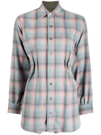 Maison Margiela チェック シャツ - Farfetch