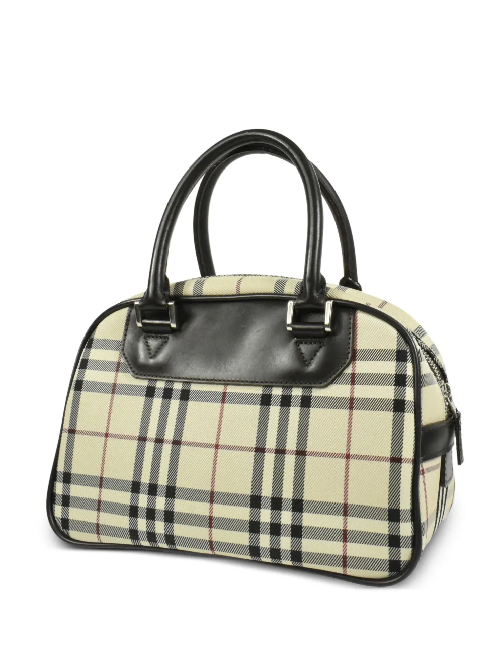 Burberry Pre-Owned 1990-2000 Haymarket geruite shopper - Beige