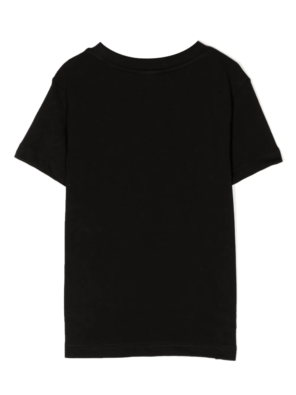Lacoste Kids Katoenen T-shirt - Zwart