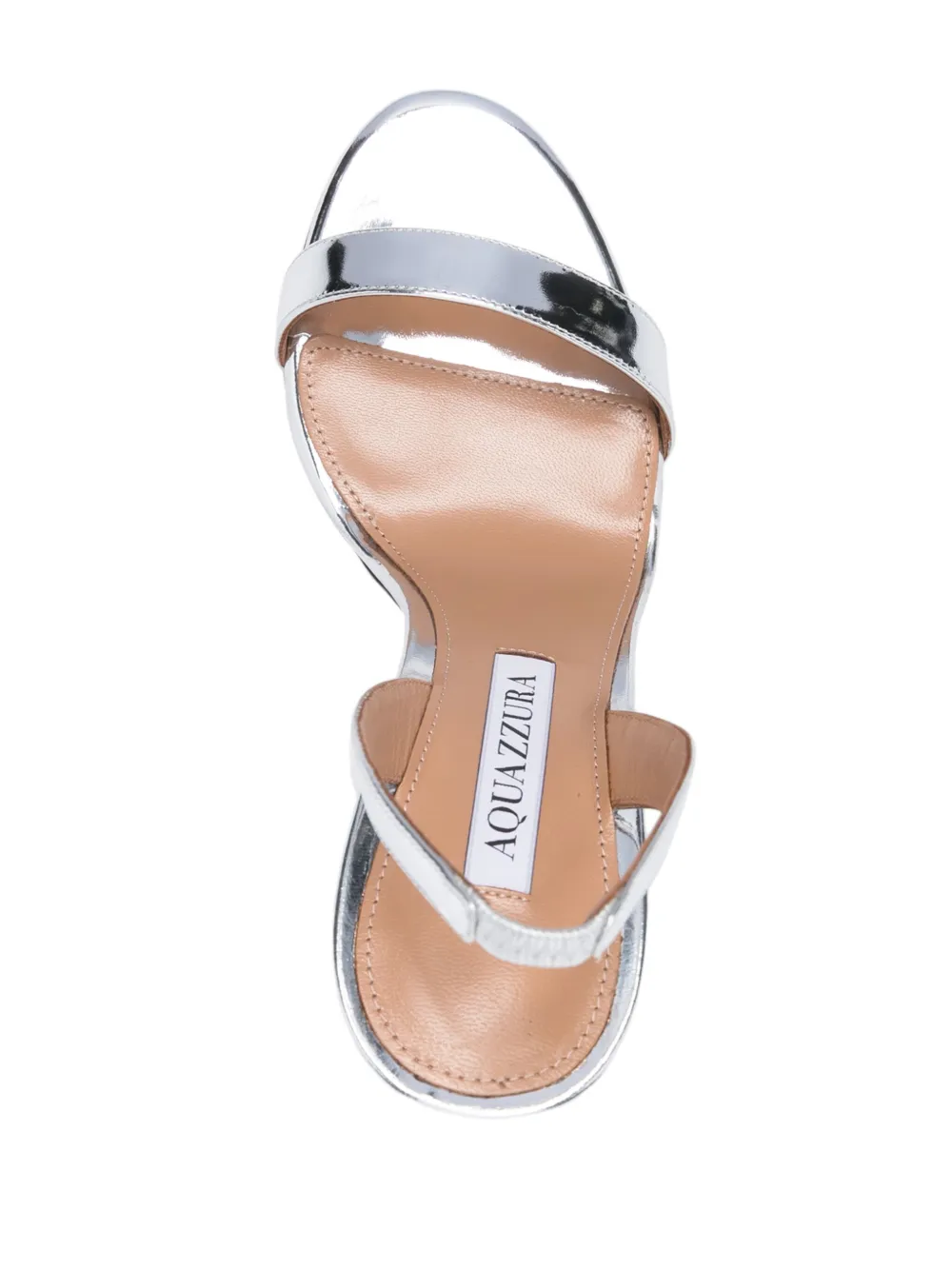 Affordable Aquazzura So Nude 110mm leather sandals Women
